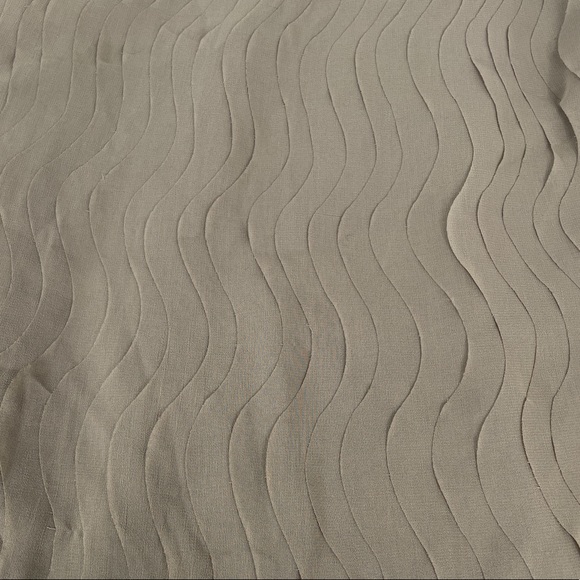 Doe & Rae Strapless Ruffle Dress, Taupe, Medium - Picture 4 of 9